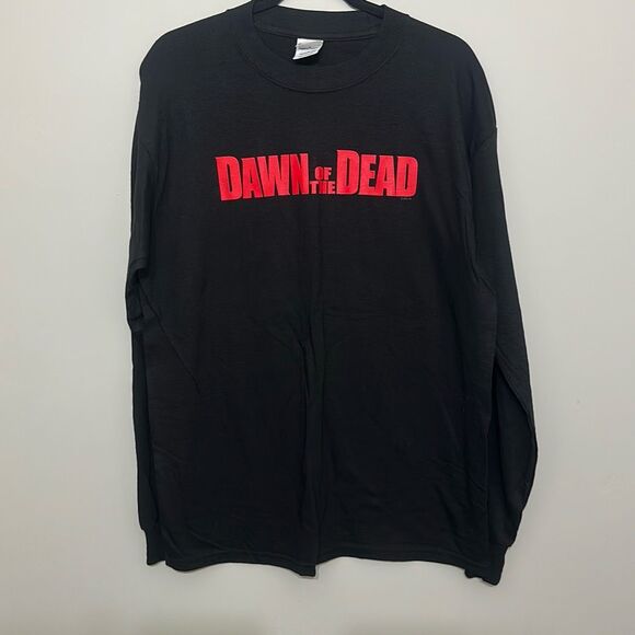 Gildan Other - Vintage Gildan Mens Dawn of the Dead Horror‎ Movie Long Sleeve T-Shirt Large
